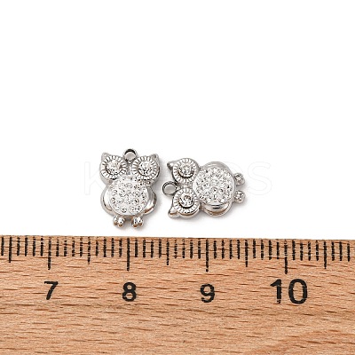 304 Stainless Steel Pendants STAS-L022-523P-1