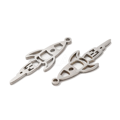 Non-Tarnish 304 Stainless Steel Pendants STAS-L020-041P-1