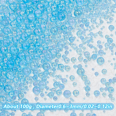 100G Bubble Beads GLAA-SC0002-34A-1