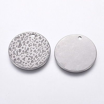 Non-Tarnish 304 Stainless Steel Pendants STAS-F230-09P-1