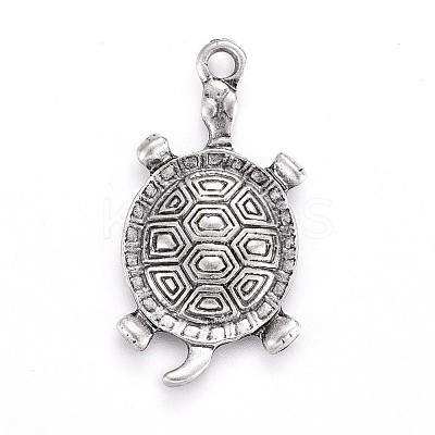 Tibetan Style Alloy Pendants TIBEP-A040-029TAS-NR-1