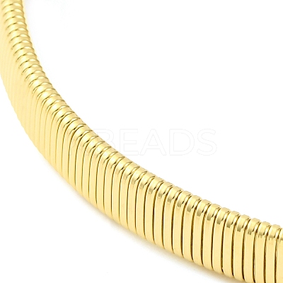304 Stainless Steel Mesh Chain Choker Necklaces for Women NJEW-U012-03G-02-1
