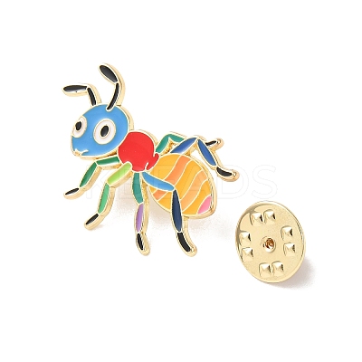 Ant Enamel Pins JEWB-L022-03A-G-1