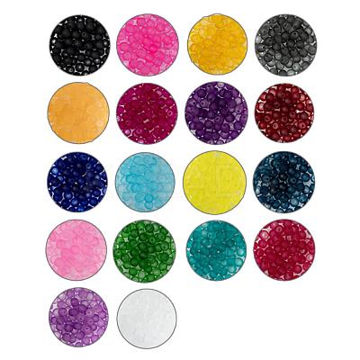 18 Colors Transparent Glass Beads FGLA-JQ0001-02-4mm-1