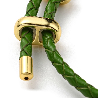 Leather Braided Cord Bracelets BJEW-G675-06G-09-1