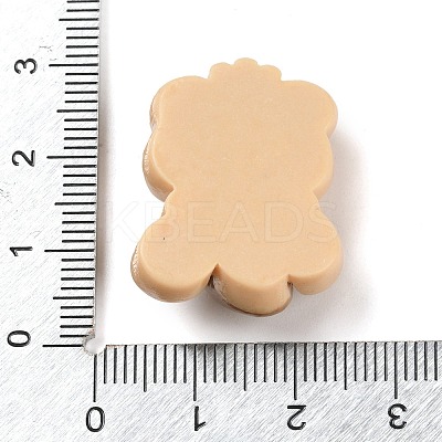 Bear Bread Opaque Resin Decoden Cabochons LS-CRES-Q220-05C-1