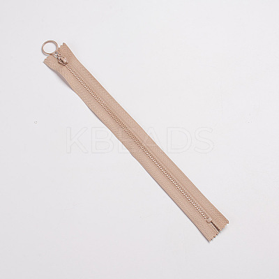 Resin Close End Zippers LS-FIND-WH0052-44J-1