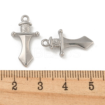 Non-Tarnish 304 Stainless Steel Pendants STAS-N103-134P-1