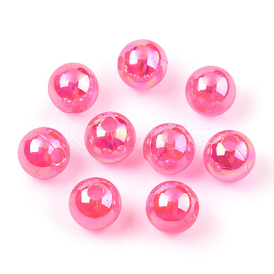 Transparent Acrylic Beads MACR-T046-01C-16-1