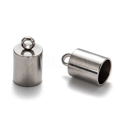Tarnish Resistant 304 Stainless Steel Cord Ends X-STAS-M242-03-1