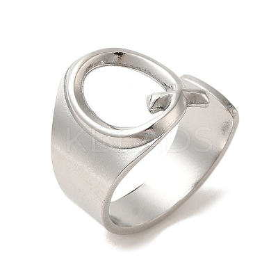 Non-Tarnish 201 Stainless Steel Finger Rings RJEW-H223-04P-Q-1