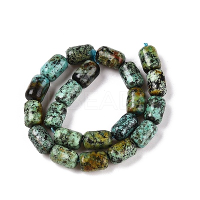 Natural African Turquoise(Jasper) Beads Strands G-G980-33B-1