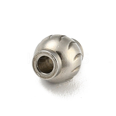 Non-Tarnish 304 Stainless Steel Beads STAS-A091-01B-P-1
