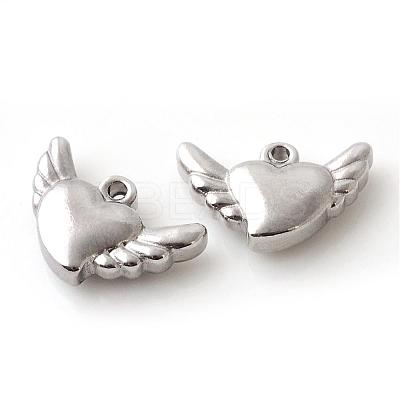 Tarnish Resistant 201 Stainless Steel Charms STAS-Q195-75-1
