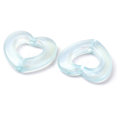 Luminous Transparent Acrylic Beads MACR-D024-19F-1