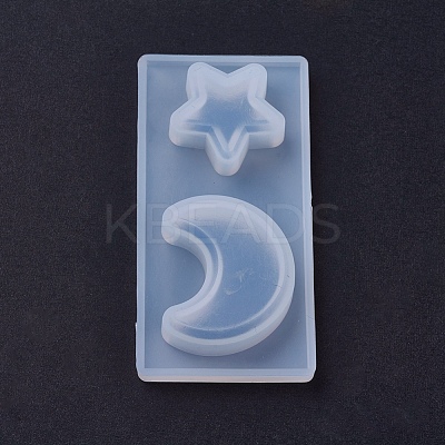 Astronomy Theme Moon and Star Silicone Molds DIY-L005-05-1