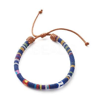 Ethnic Cord Anklet for Girl Women X-AJEW-AN00449-1