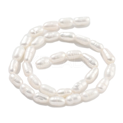 Natural Cultured Freshwater Pearl Beads Strands PEAR-P062-01E-1