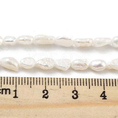 Natural Keshi Pearl Cultured Freshwater Pearl Beads Strands PEAR-P062-33-1