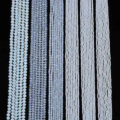 Glass Beads Strands EGLA-A044-J8mm-D06-1