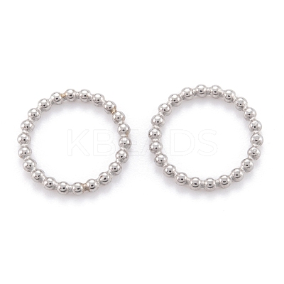Non-Tarnish 304 Stainless Steel Linking Rings STAS-M291-11C-P-1