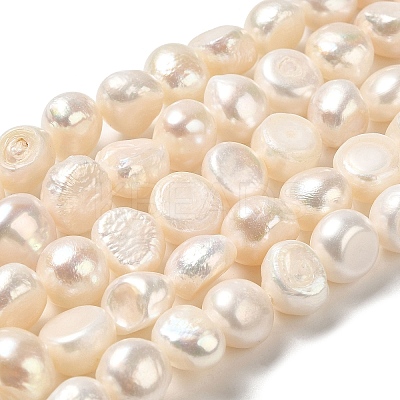 Natural Cultured Freshwater Pearl Beads Strands PEAR-E017-19-1