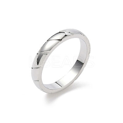 304 Stainless Steel Finger Rings for Women Men RJEW-F189-02P-1