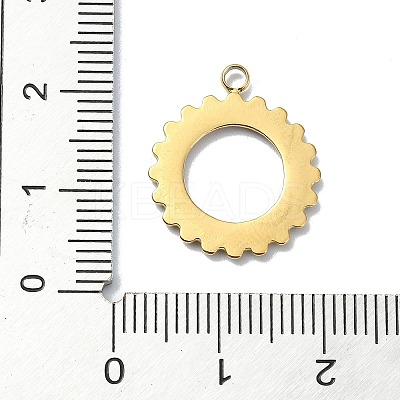 Ion Plating(IP) 304 Stainless Steel Pendants STAS-B058-13G-01-1