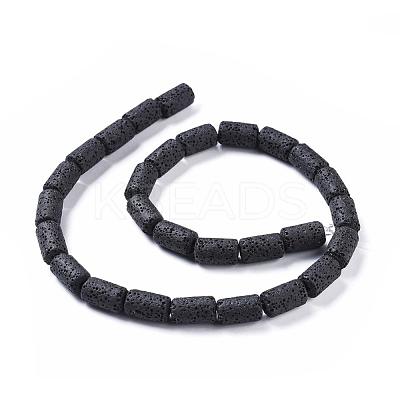 Natural Lava Rock Beads Strands G450-B11-1