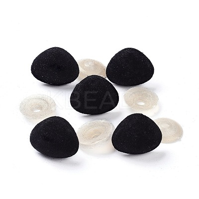 (Defective Closeout Sale)Flocky Plastic Doll Safety Noses LS-DIY-XCP0001-48-1