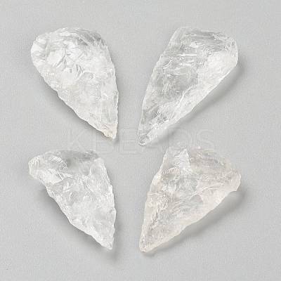 Rough Raw Natural Quartz Crystal Beads G-H254-02-1