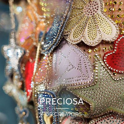 Preciosa® Crystal Hotfix Flatback Stones Y-PRC-HSS8-00030-277-1