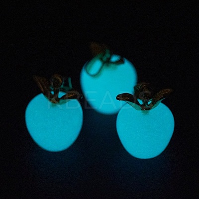Synthetic Luminous Stone Pendants X-G-P359-09A-1