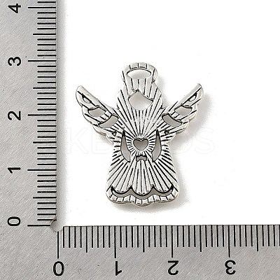 Tibetan Style Alloy Pendants PALLOY-R157-01AS-06-1