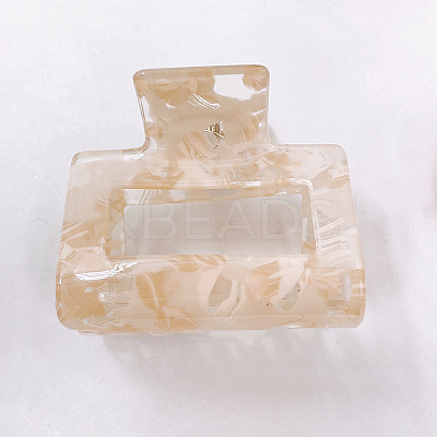 Rectangular Acrylic Large Claw Hair Clips for Thick Hair PW23031324427-1