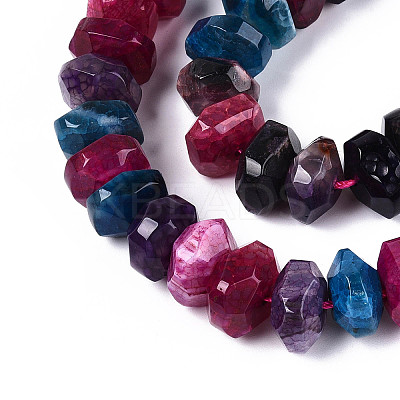 Natural Agate Beads Strands G-N356-01A-12-1