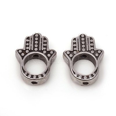 304 Stainless Steel Bead Frames X-STAS-I134-23AS-1