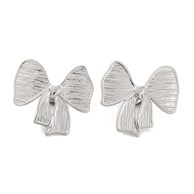Non-Tarnish 304 Stainless Steel Stud Earrings for Women EJEW-N054-09P-1