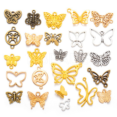 Alloy Pendants & Links Connector Charms Sets PW-WG0DFB9-05-1
