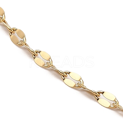 10Pcs PVD Vacuum Plating  304 Stainless Steel Dapped Chain Necklaces Set NJEW-K254-02G-1