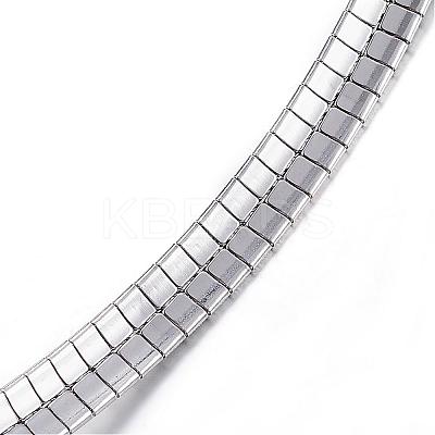 Tarnish Resistant 304 Stainless Steel Necklaces NJEW-E080-05P-1