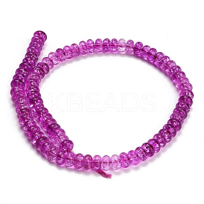 Dyed Imitation Gemstone Glass Beads Strands GL-Z001-03A-06-1