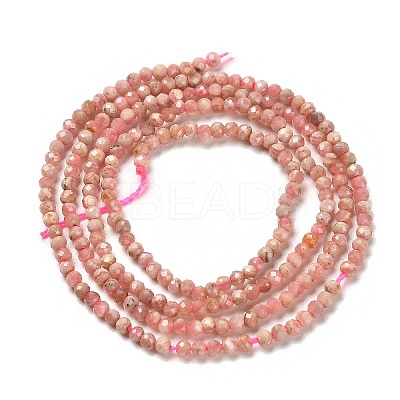Natural Argentina Rhodonite Beads Strands G-B107-A04-01-1