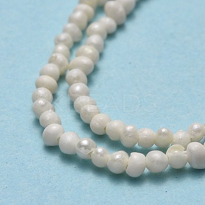 Natural Cultured Freshwater Pearl Beads Strands PEAR-F018-10-1