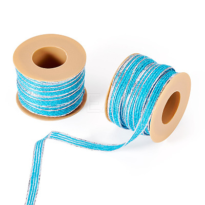 10M Sparkle Jute Ribbon OCOR-TAC0034-12D-1