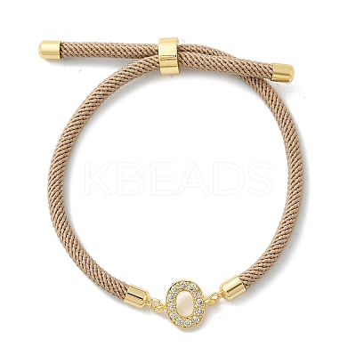 Adjustable Nylon Cord Bracelets X-BJEW-C096-01G-15-1