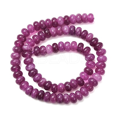 Natural White Jade Beads Strands G-E507-01-06-1