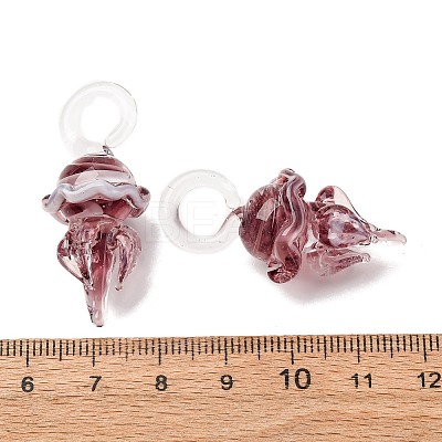 Handmade Lampwork Pendants LAMP-K039-31D-1