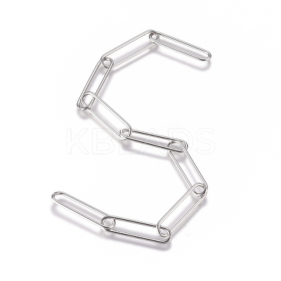 Non-Tarnish 304 Stainless Steel Chains CHS-G017-09P-1