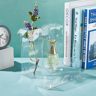 Transparent Plastic PET Box Gift Packaging CON-BC0001-36A-1